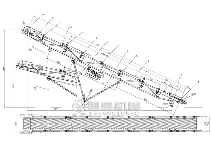 礦用移動皮帶機 礦用移動皮帶機